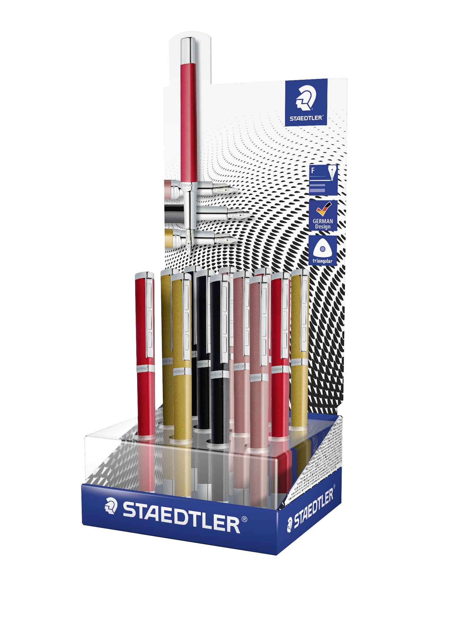 BildeSTAEDTLER Fyllepenn Triplus fine Display ass (12)