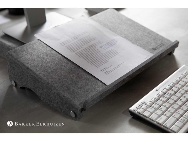 Q-doc 515 Circular Document Holder Grey