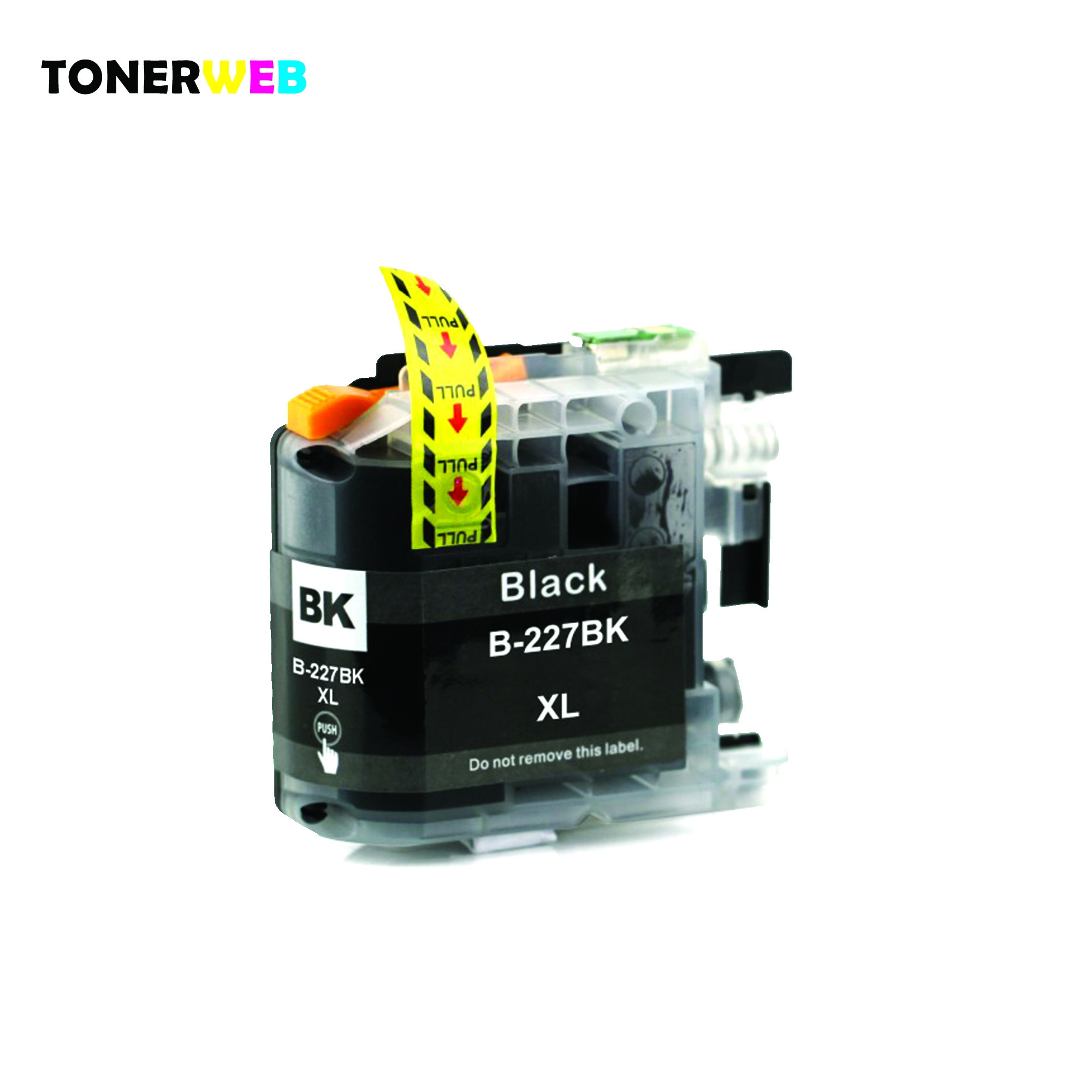 Blekkpatron, erstatter Brother LC227XLBK Sort Høykapasitet (28 ml) 