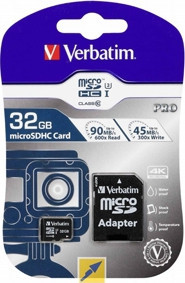 BildeMicro SDHC Card PRO 32GB U3 with Adaptor