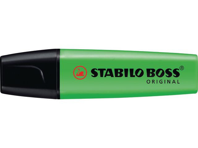 Tekstmarker Stabilo Boss Grønn (10 stk)