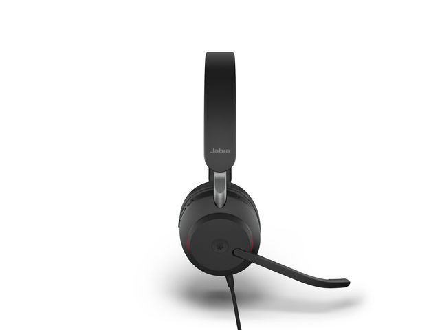Jabra Evolve2 40 USB-A Headset, Black (Duo)