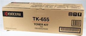 BildeKyocera/Mita Toner Sort TK655 (47.000 sider)