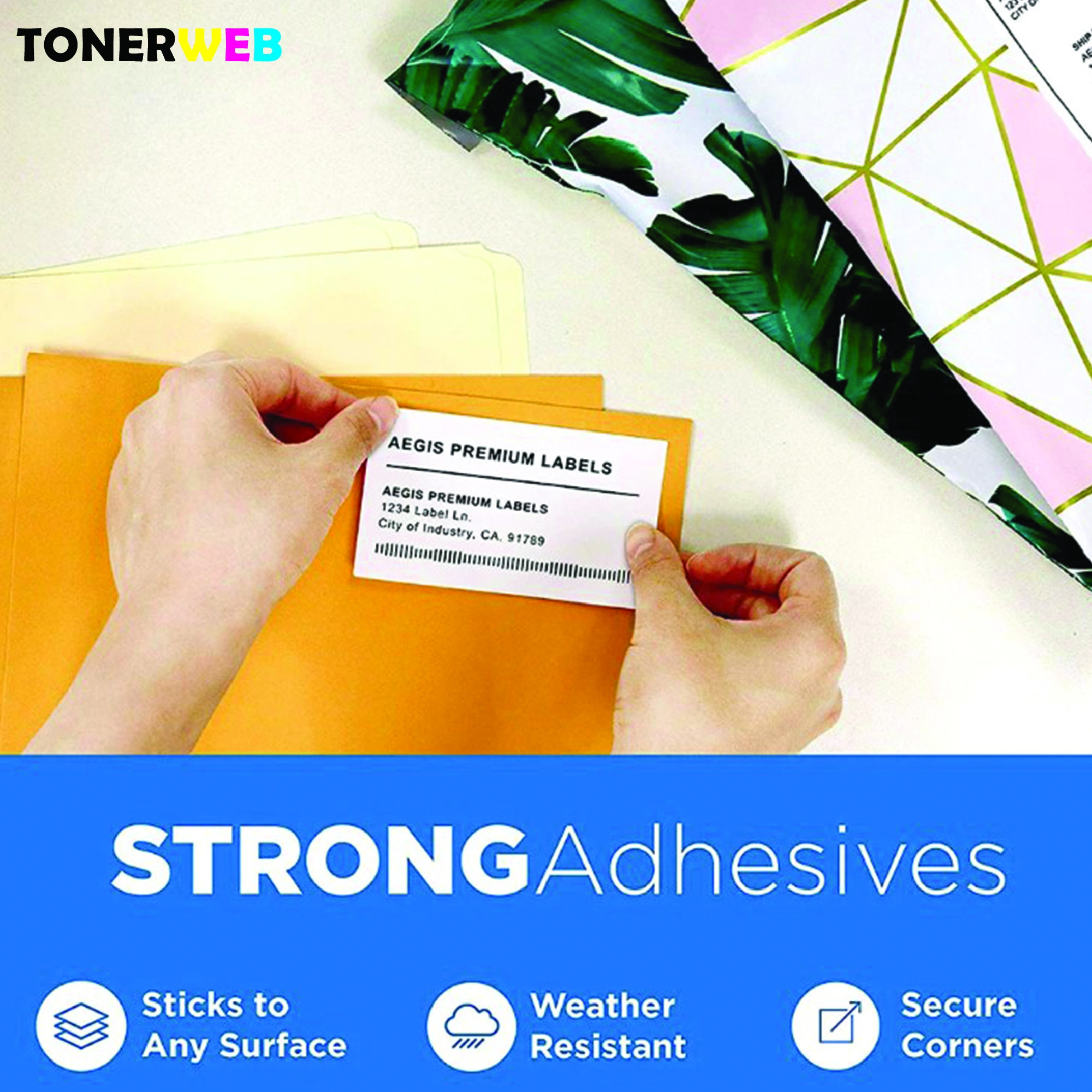 Brother DK-11202 62x100mm (300stk) Leveranse Etikett, erstatter 