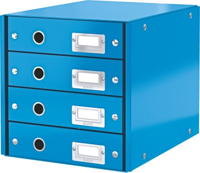 BildeLeitz Skuffkabinett Click&Store 4 sk WOW bl
