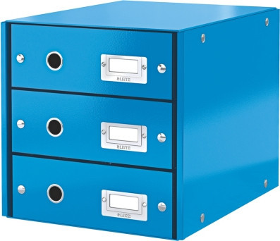 BildeLeitz Skuffkabinett Click&Store 3 sk WOW bl
