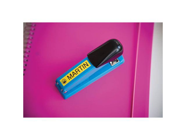 TZeS tape 18mmx8m strong black/yellow