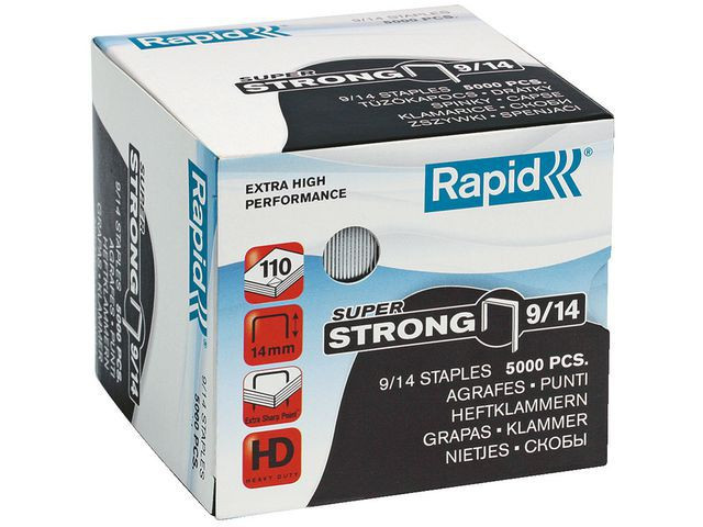Heftestift Rapid Super 9/14 (5000 stk)