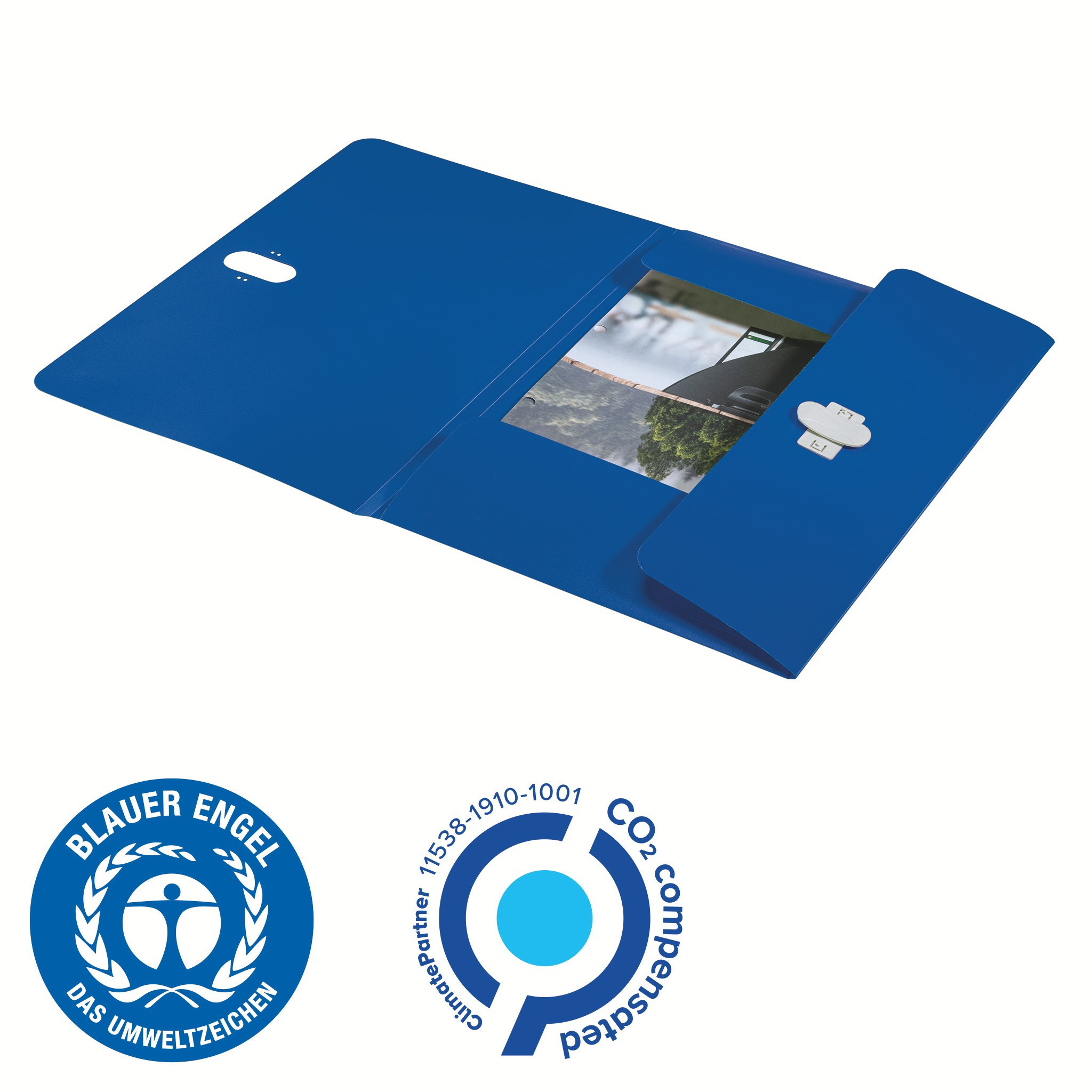 Klaffmappe Leitz Recycle PP Bl