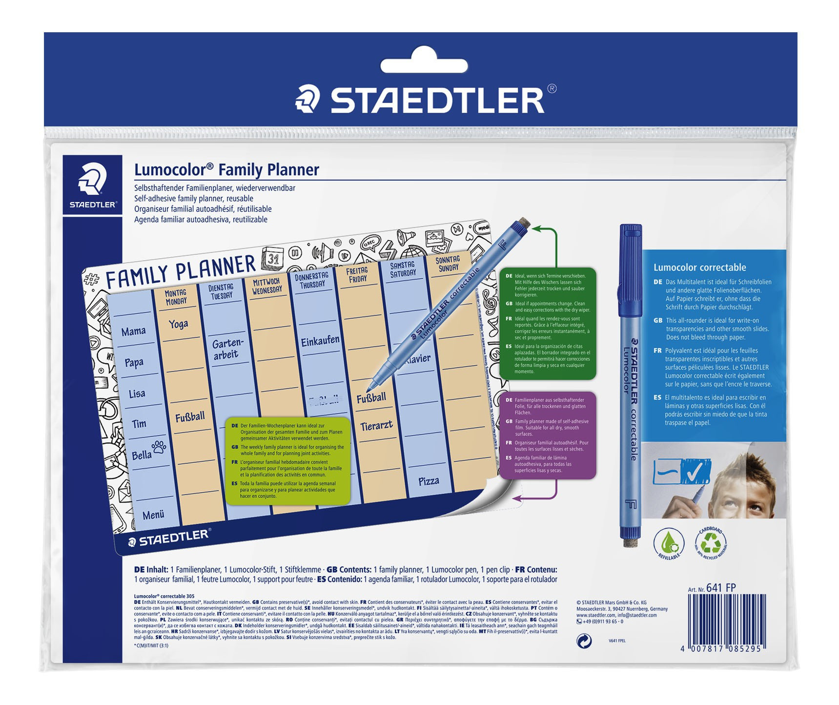 Lumocolor'® Family Planner