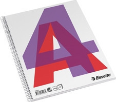 BildeEsselte Kollegieblokk A4 Ulinjert 70g/70 ark
