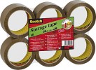 Emballasjetape Scotch 50mmx66m Brun (6 s...