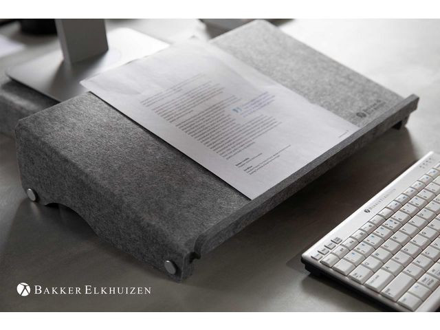 Q-doc 515 Circular Document Holder Grey
