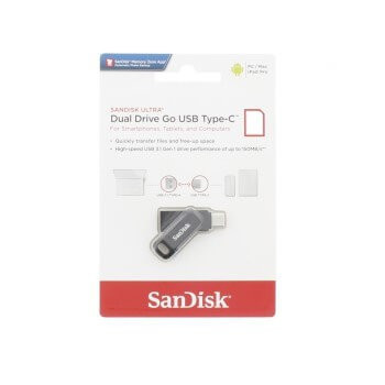 BildeSANDISK USB Dual Drive Go Ultra 32GB, USB-C & USB 3.1