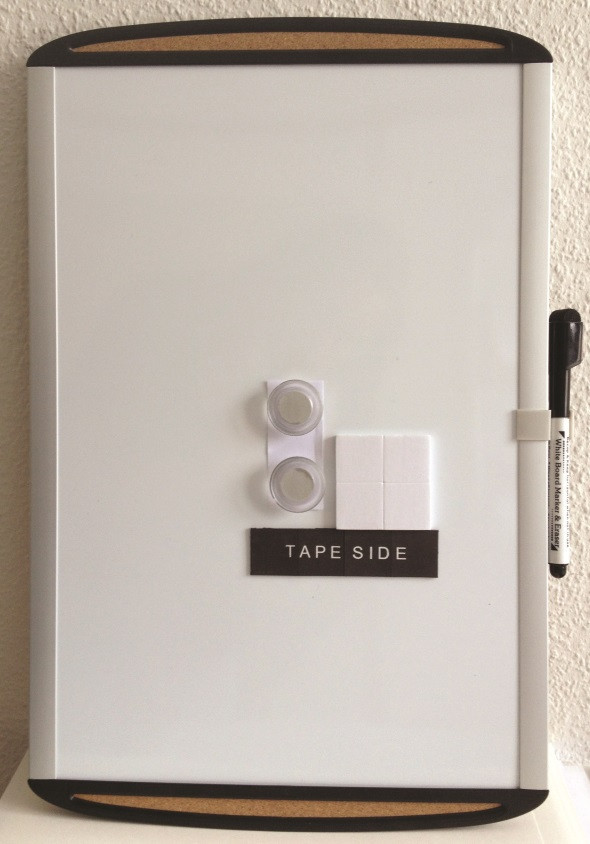 BildeBngersKombinert magnetisk whiteboard og korktavle 46x61cm