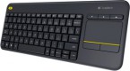 K400 Plus Wireless Touch Keyboard, Dark...