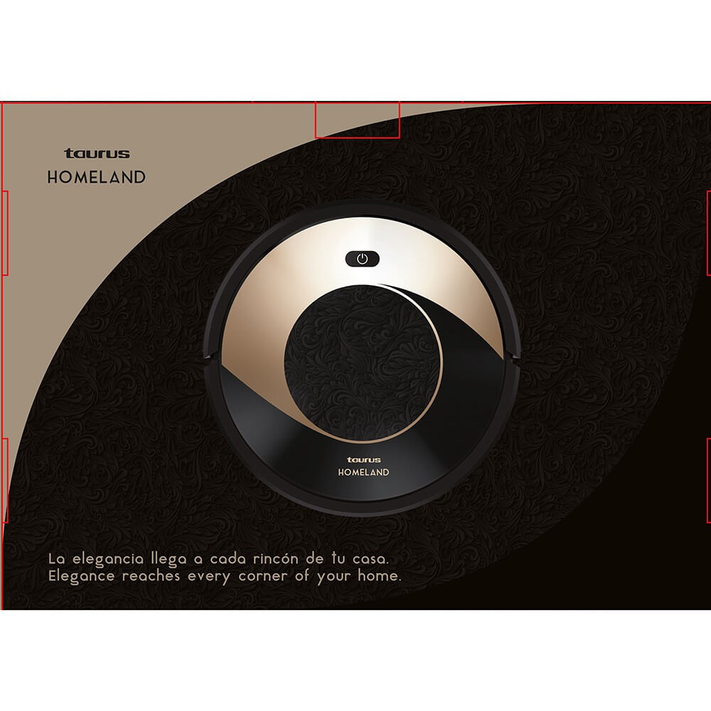 TAURUS Robot Vacuum Cleaner Homeland Laser APP