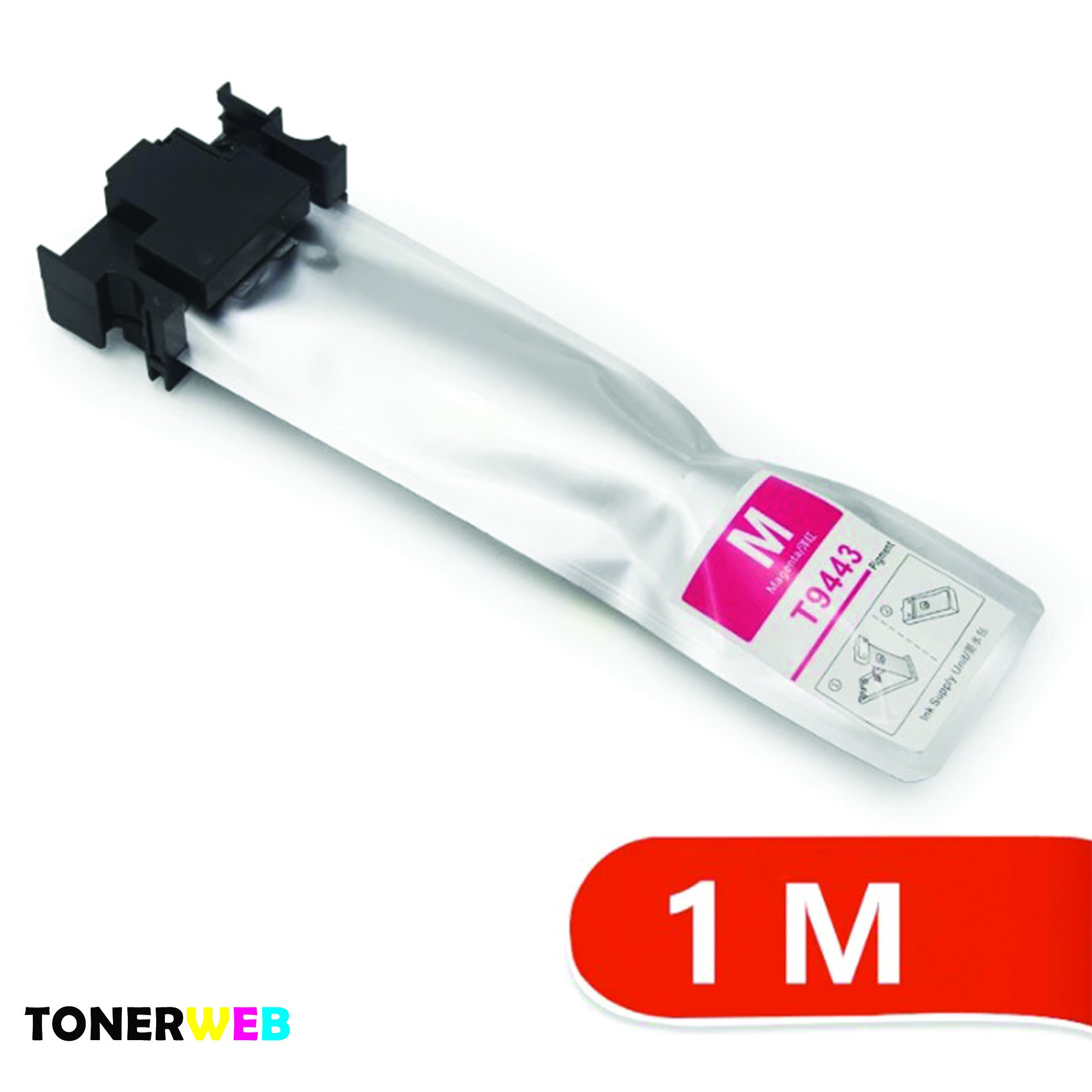 Epson Blekkpatron T9443 magenta (3000 sider) - Erstatter C13T944340