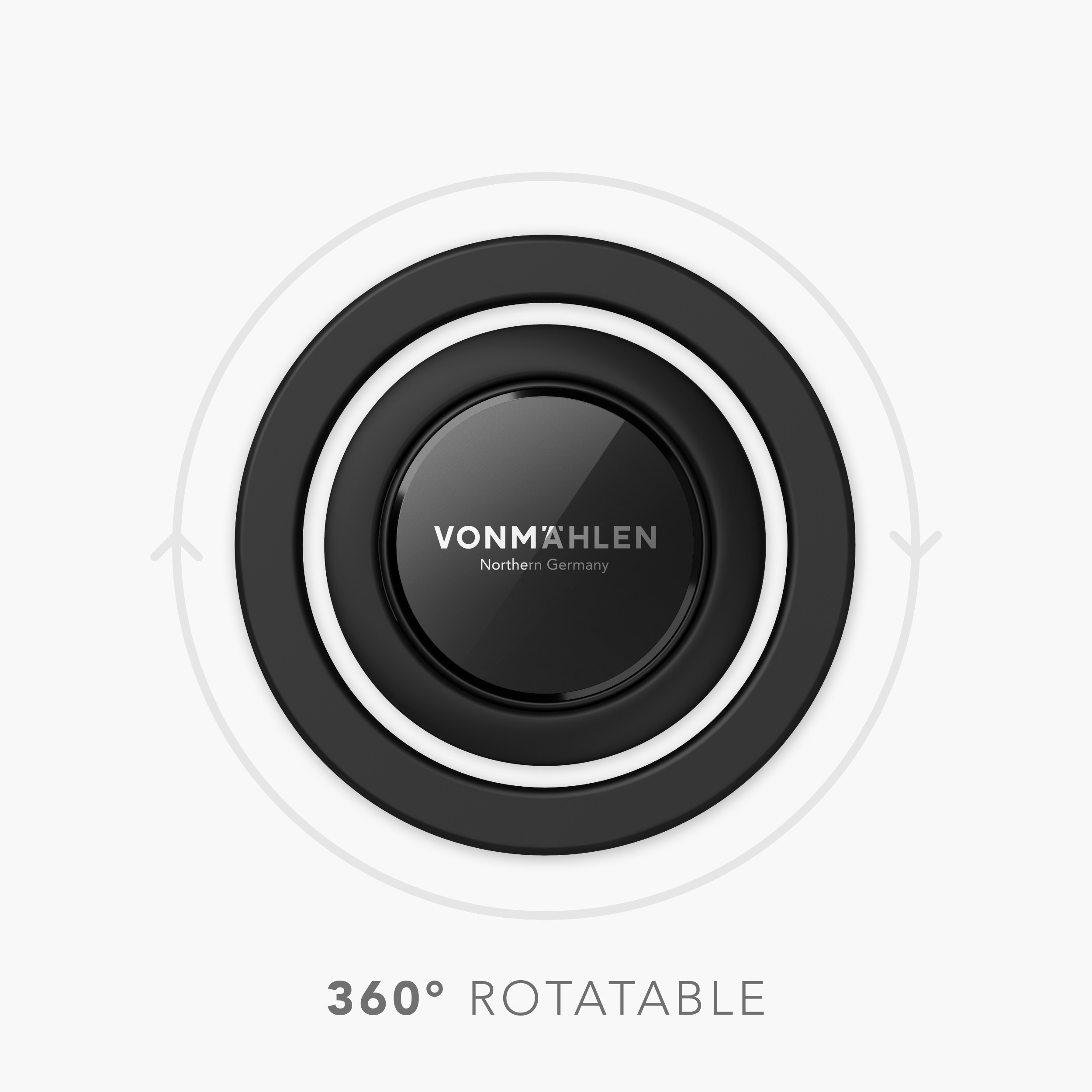 Vonmhlen Backflip Mag - Magnetisk Phone Grip, Sort