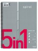 Bantex 5in1 College pad A4+ ruled w. index