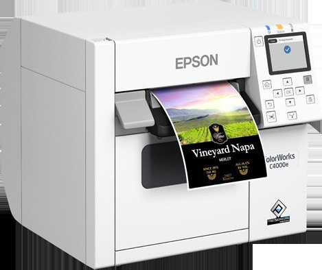 ColorWorks C4000e Desktop colour label printer