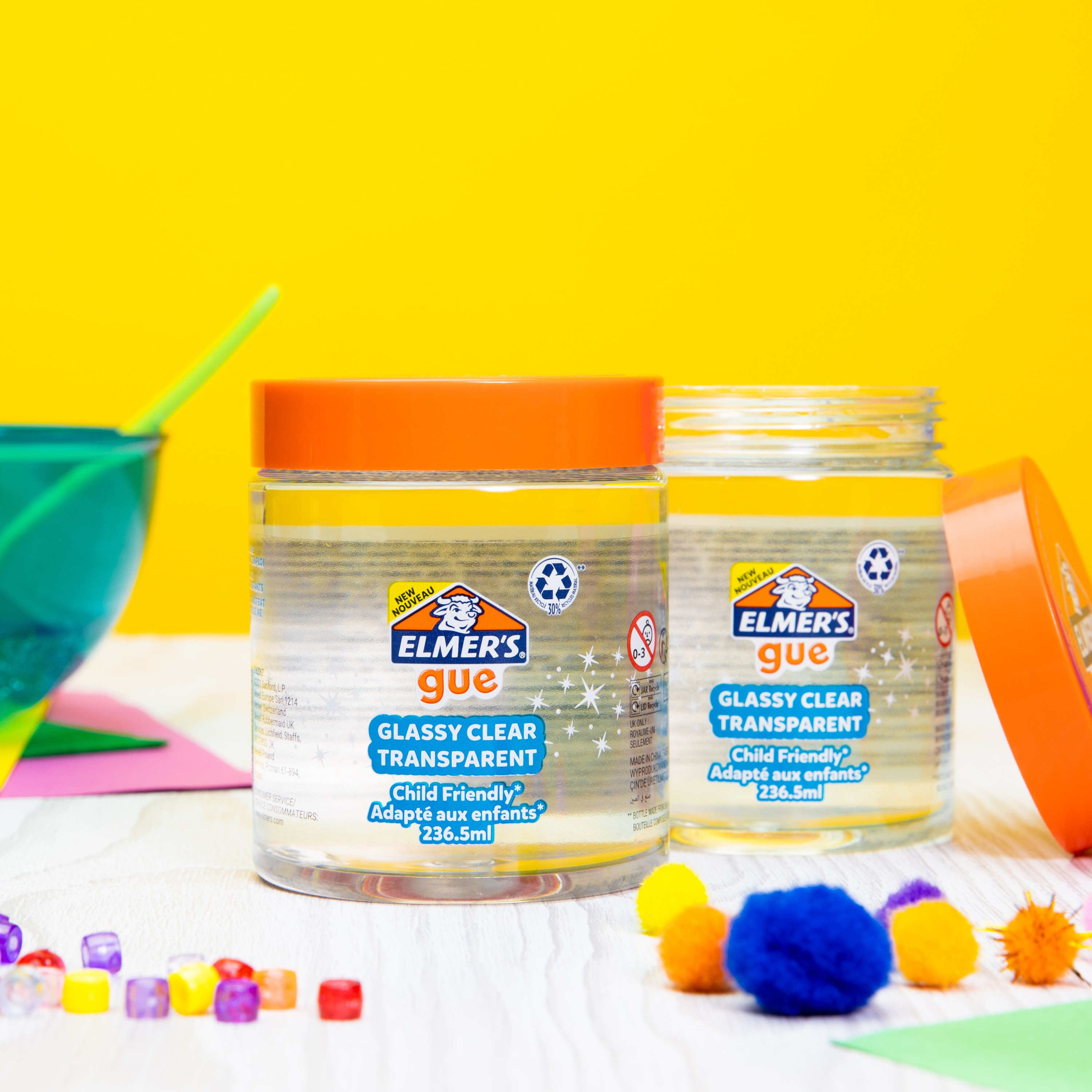 Elmer's 236ml Gue Pre-Made slime clear