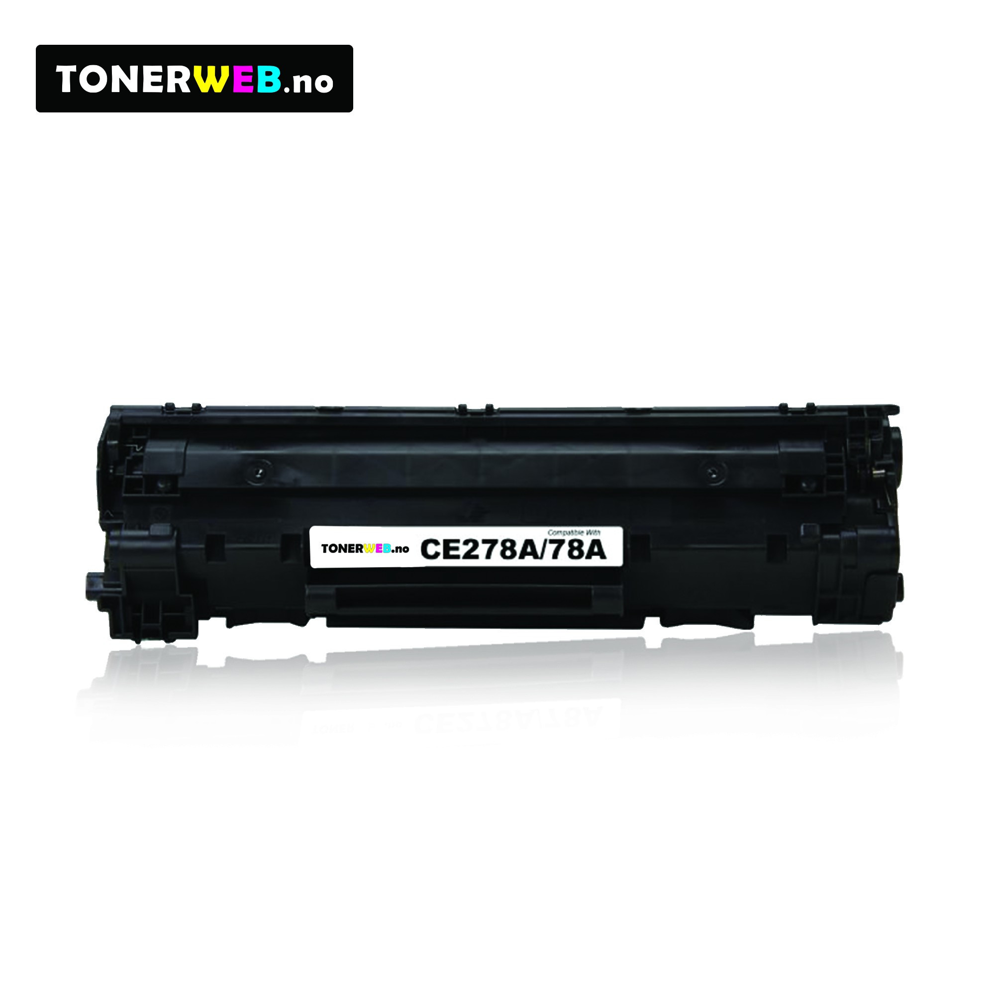 Tonerkassett, erstatter HP Toner Sort LaserJet 78A (2.100 sider)