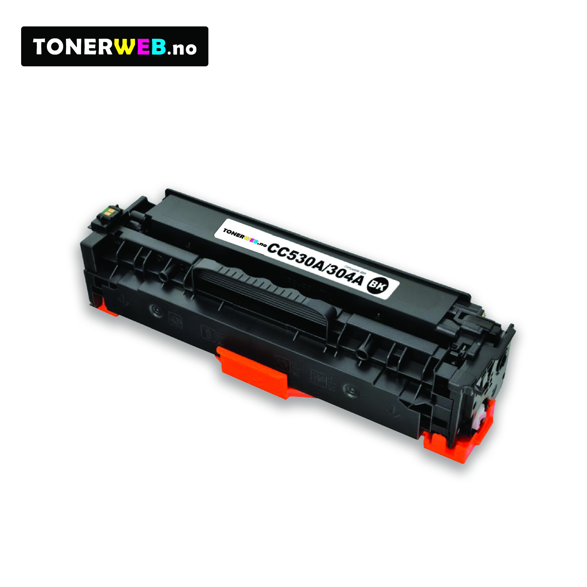 Tonerkassett, erstatter HP/Canon Toner Sort 530A/ 718(3.500 sider)