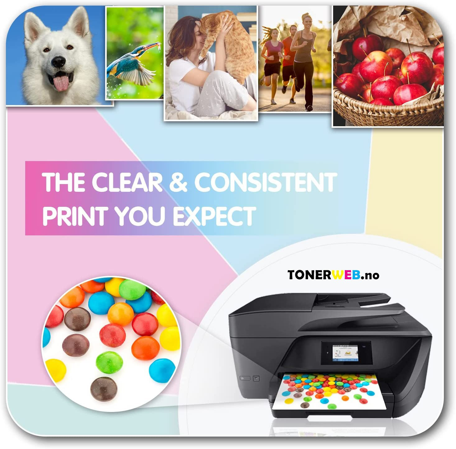 Canon PG-560XL Sort (400 sider) - Erstatter 3712C001