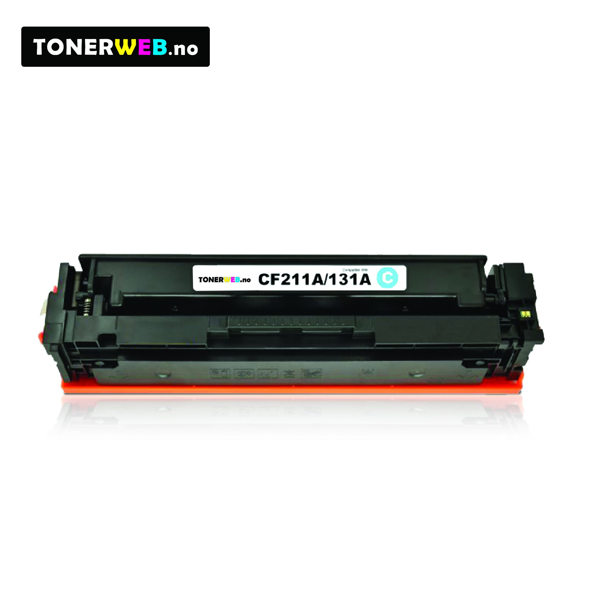 Tonerkassett, erstatter HP Cyan 131A (1.800 sider)