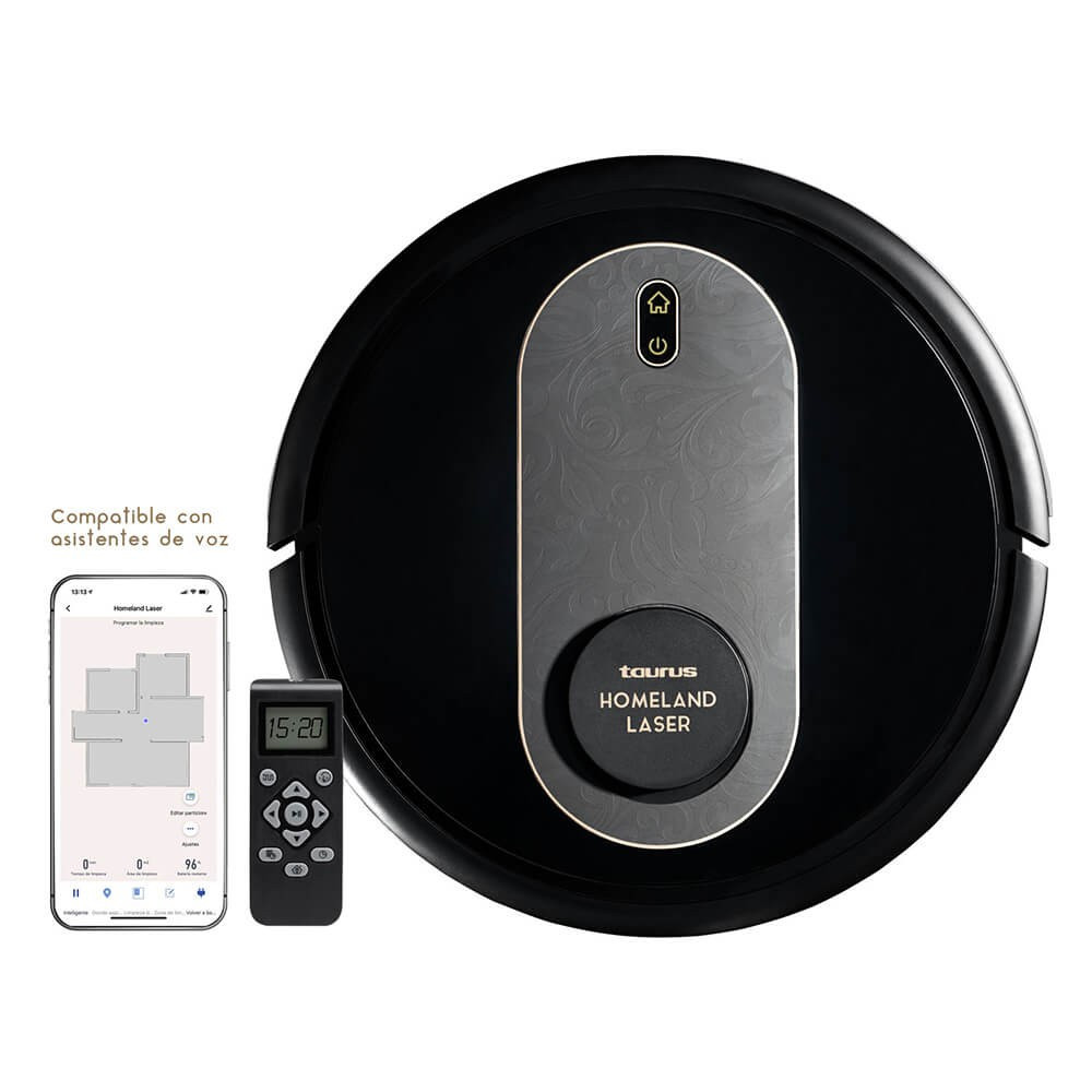 TAURUS Robot Vacuum Cleaner Homeland Laser APP