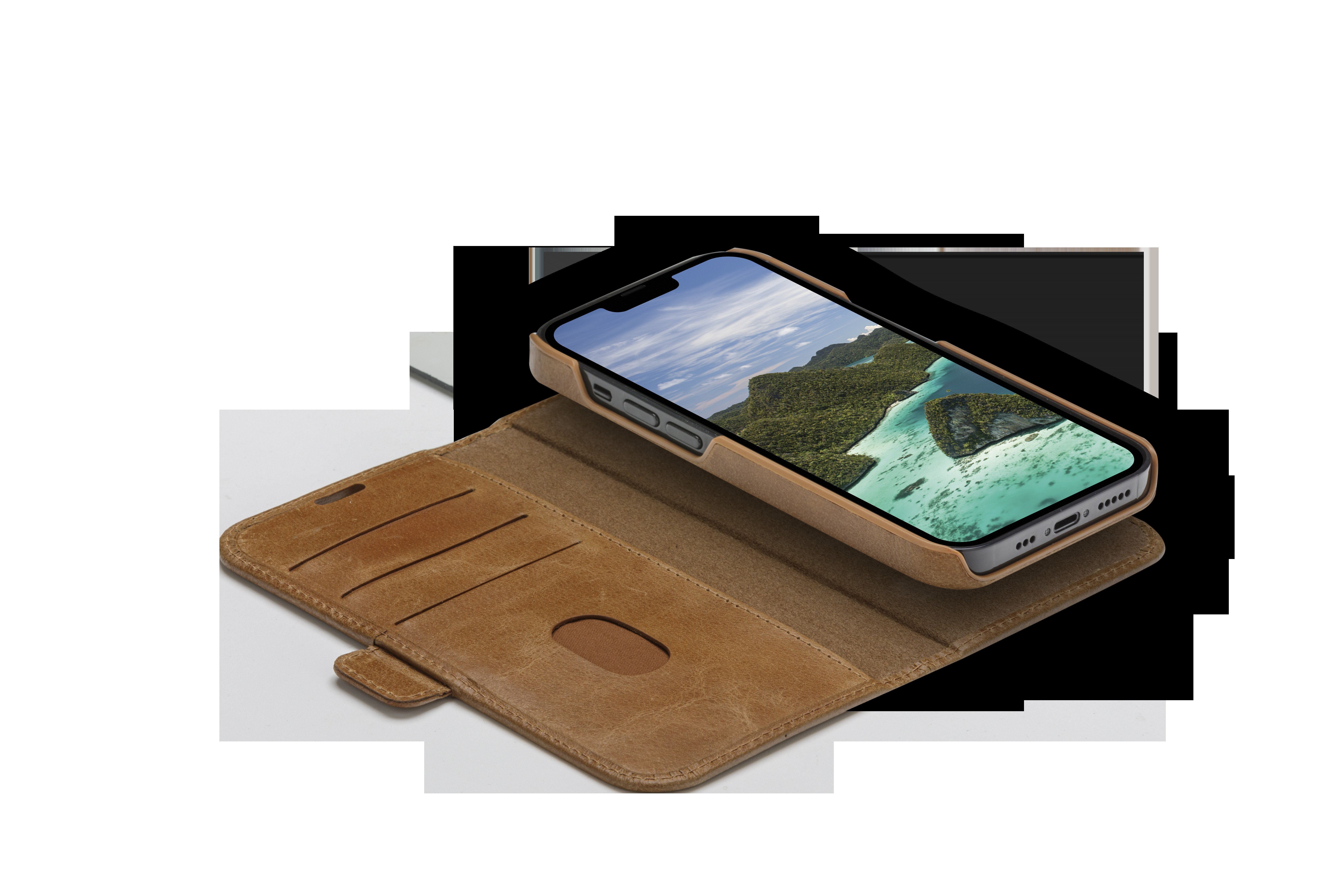 Lynge iPhone 14 Pro, Tan