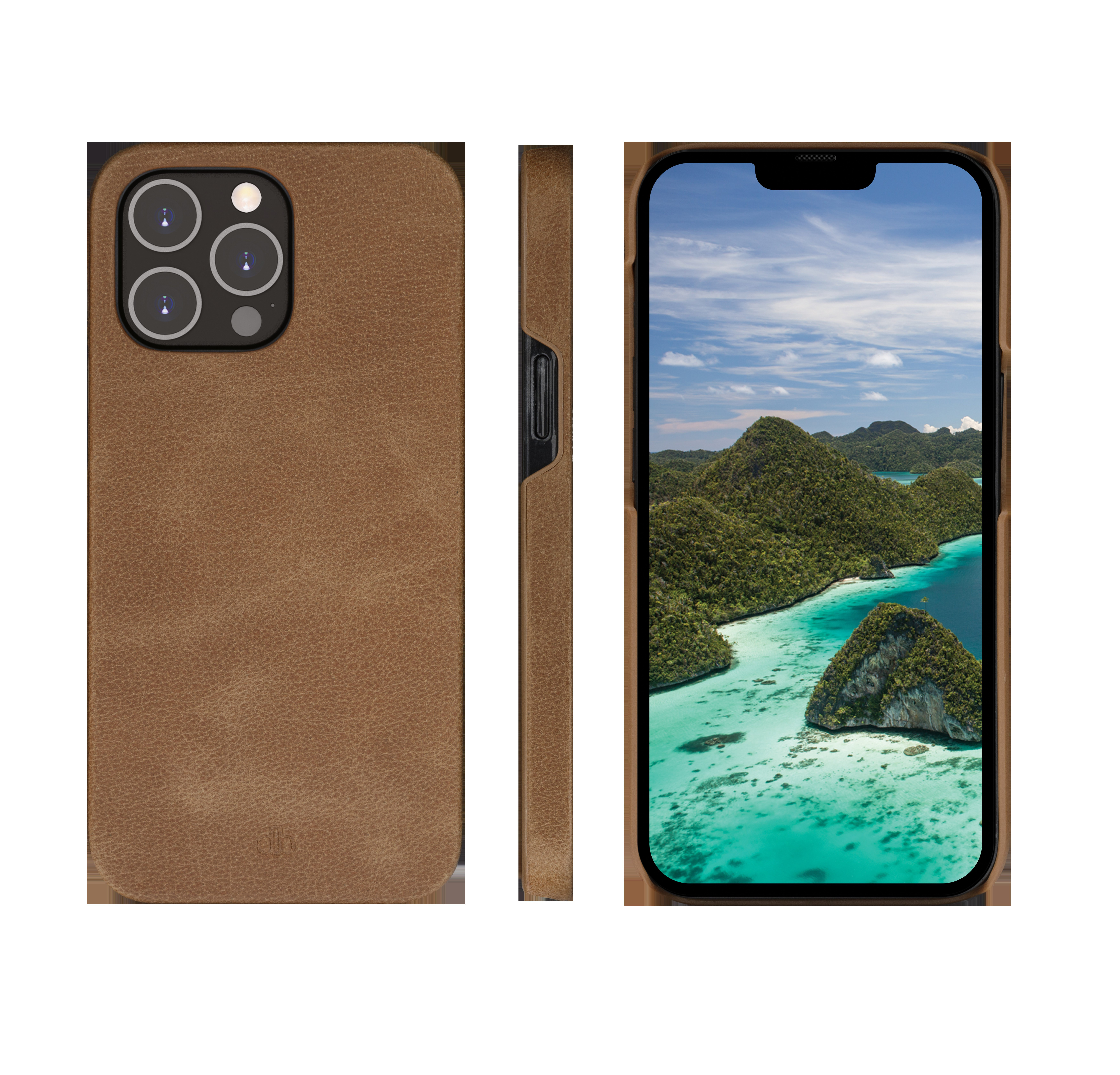 Lynge iPhone 14 Pro Max, Tan