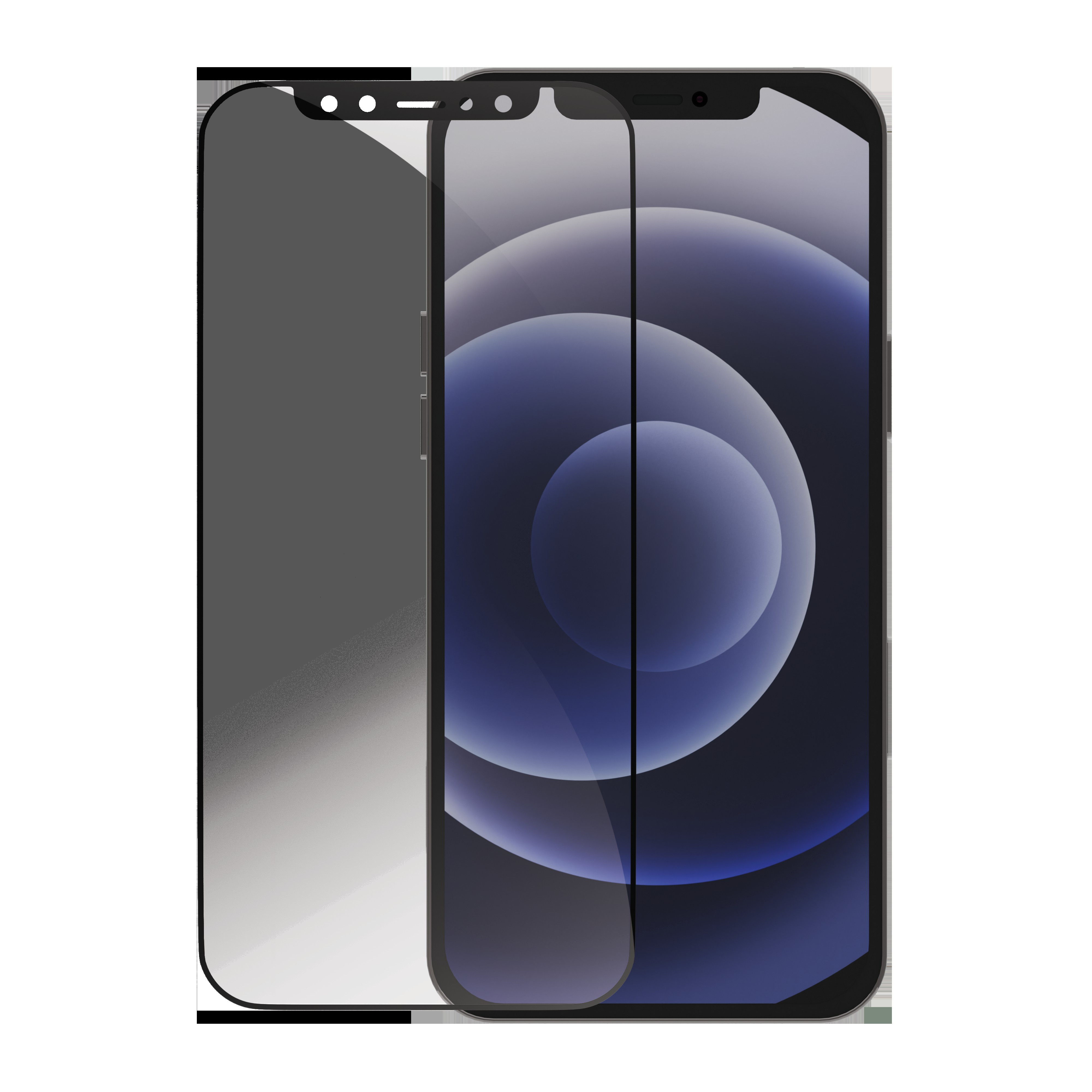 eco-shield - iPhone 12/12 Pro, Black edge