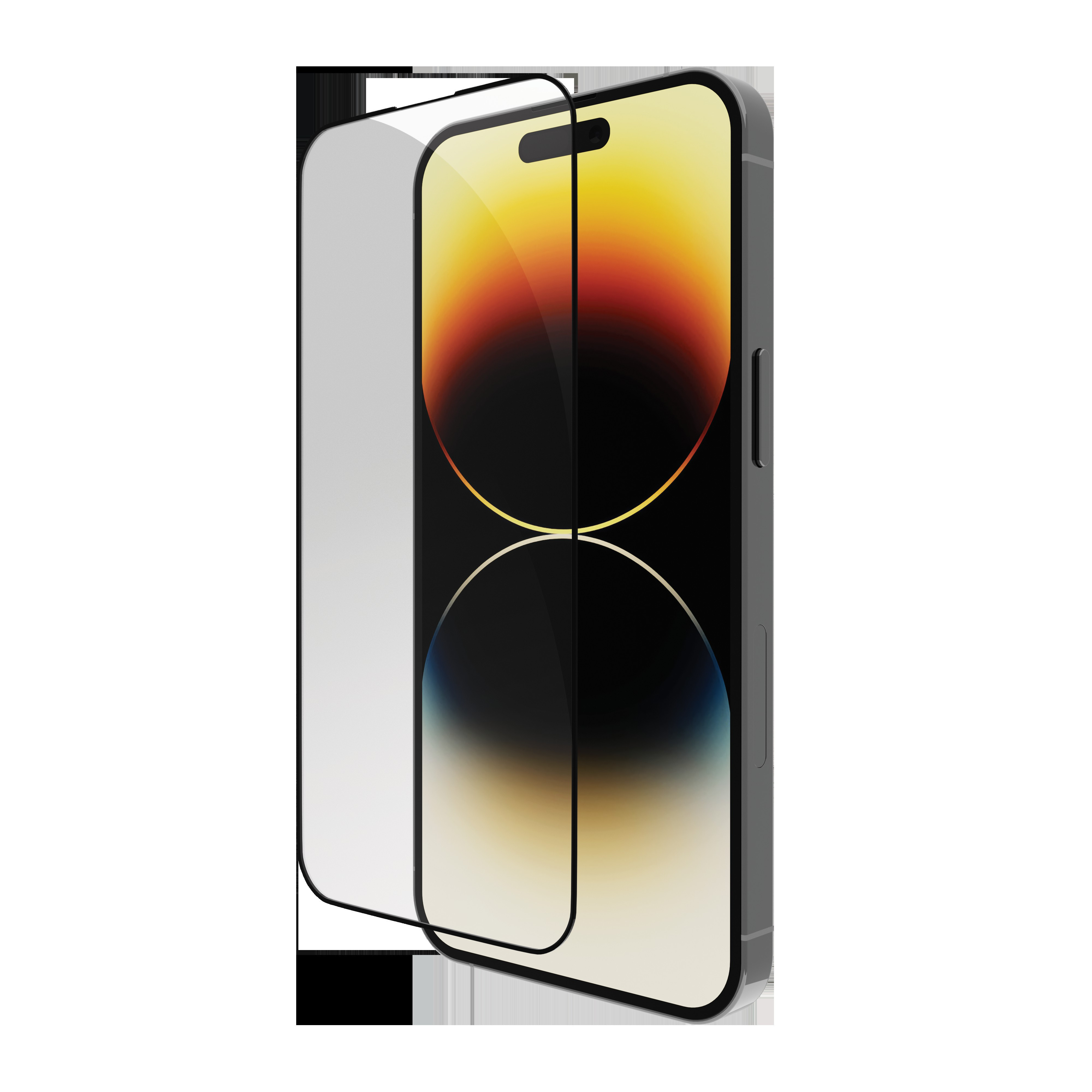 eco-shield - iPhone 14 Pro Max, Black edge