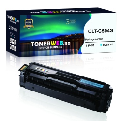 BildeSamsung Toner Cyan (1.800 sider) - Erstatter CLT-C504S