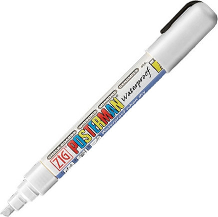 BildeZIG Merkepenn Posterman PMA-50 B 6mm hvid