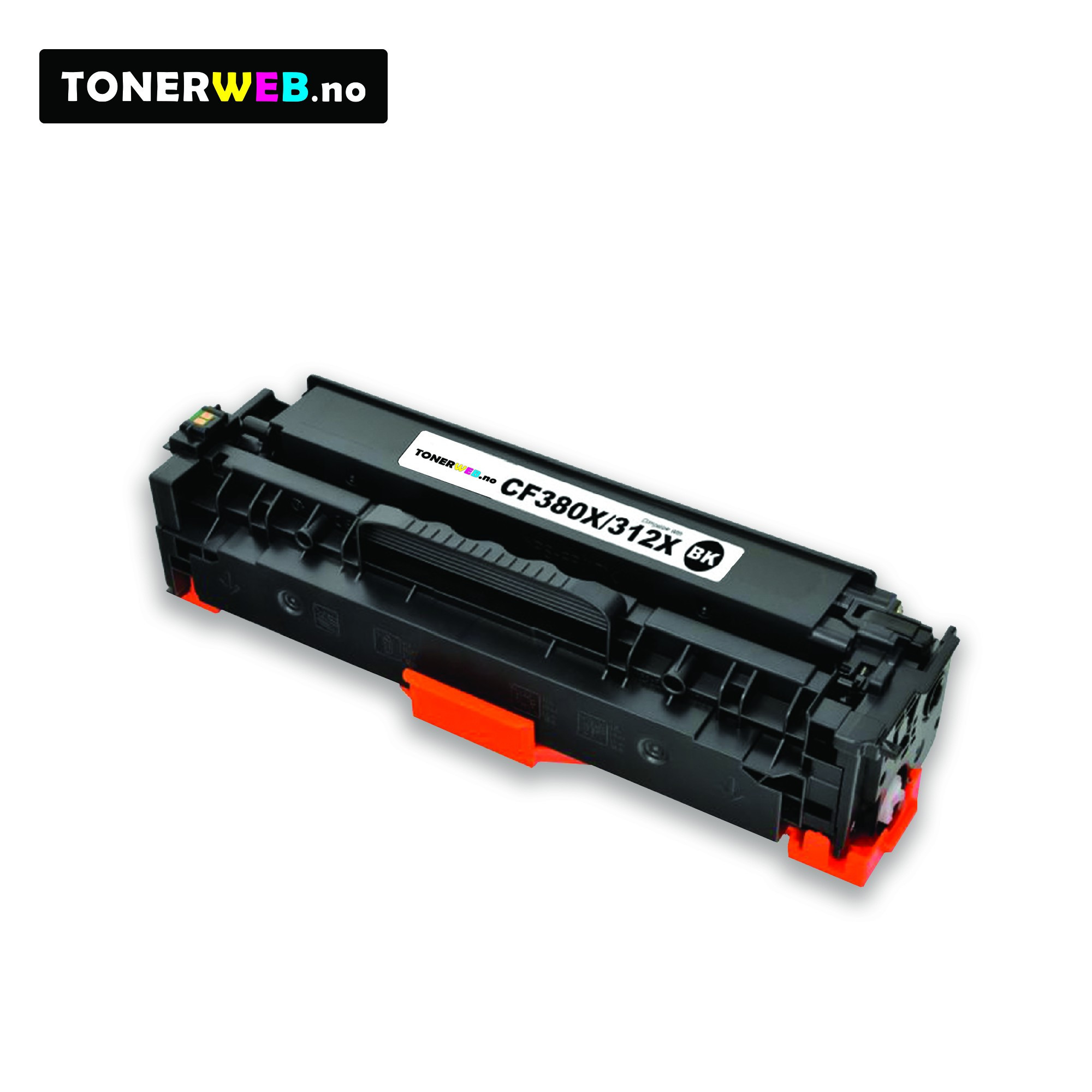 Tonerkassett, erstatter HP Sort 312X Høykapasitet (4.400 sider)