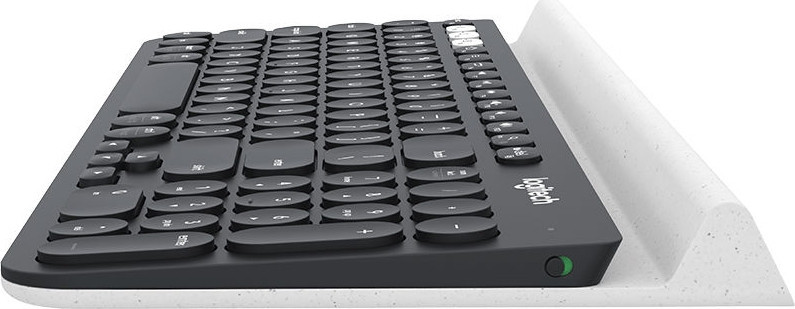 BildeK780 Multi-Device Wireless Keyboard, Grey/White (Nordic)