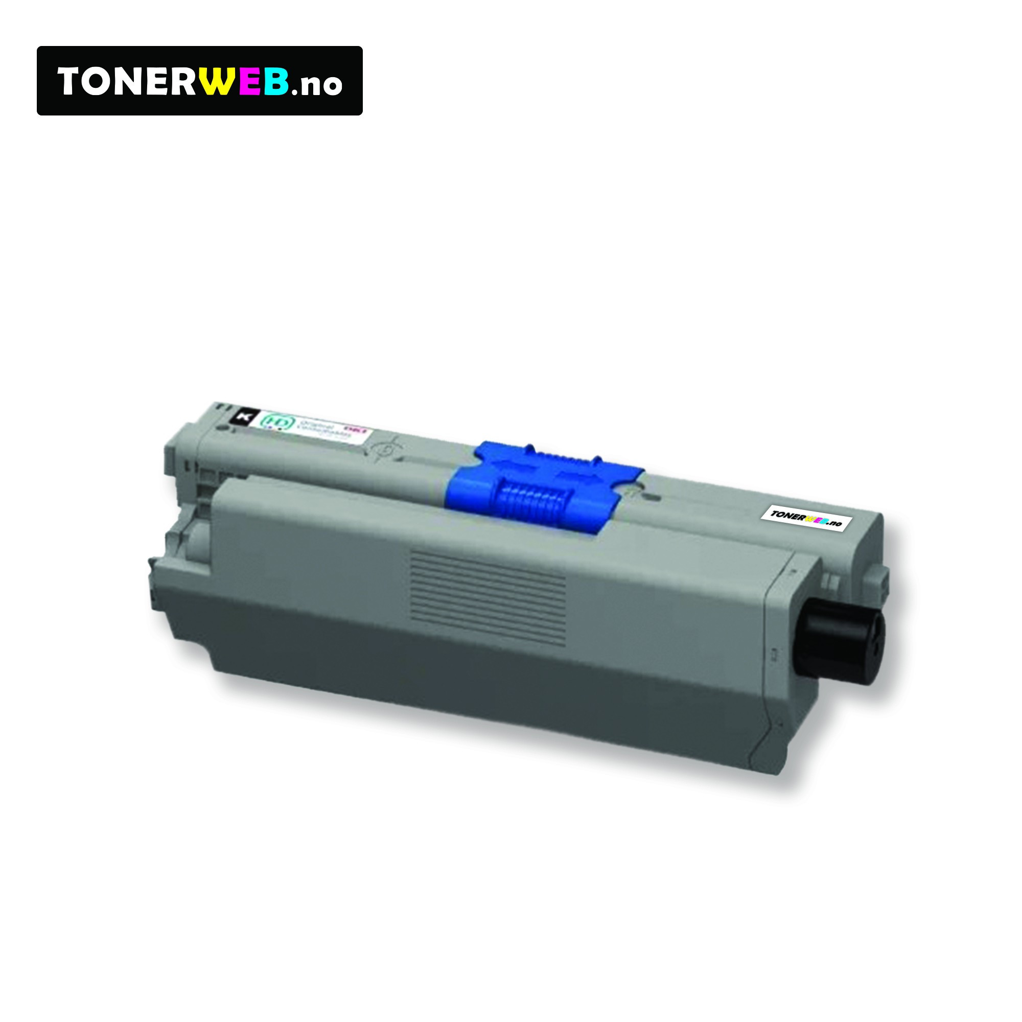 OKI Toner Sort (3.500 sider) - Erstatter 44469803