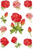 Herma Klistremerker Decor roser