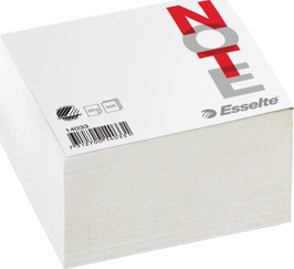 BildeEsselte Notatblokk 10x10 cm Ulinjert 500 ark.