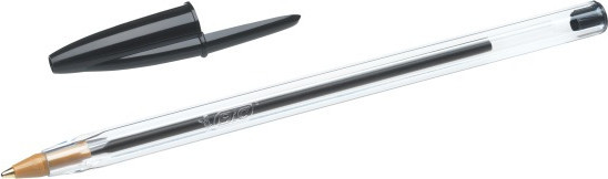 BildeBIC Cristal Medium Kulepenn sort