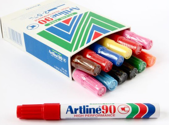 BildeArtline 90 Merkepenn 5.0 assorterte farger