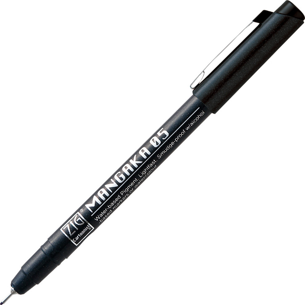 BildeZIG Mangaka Fineliner 05 Sort