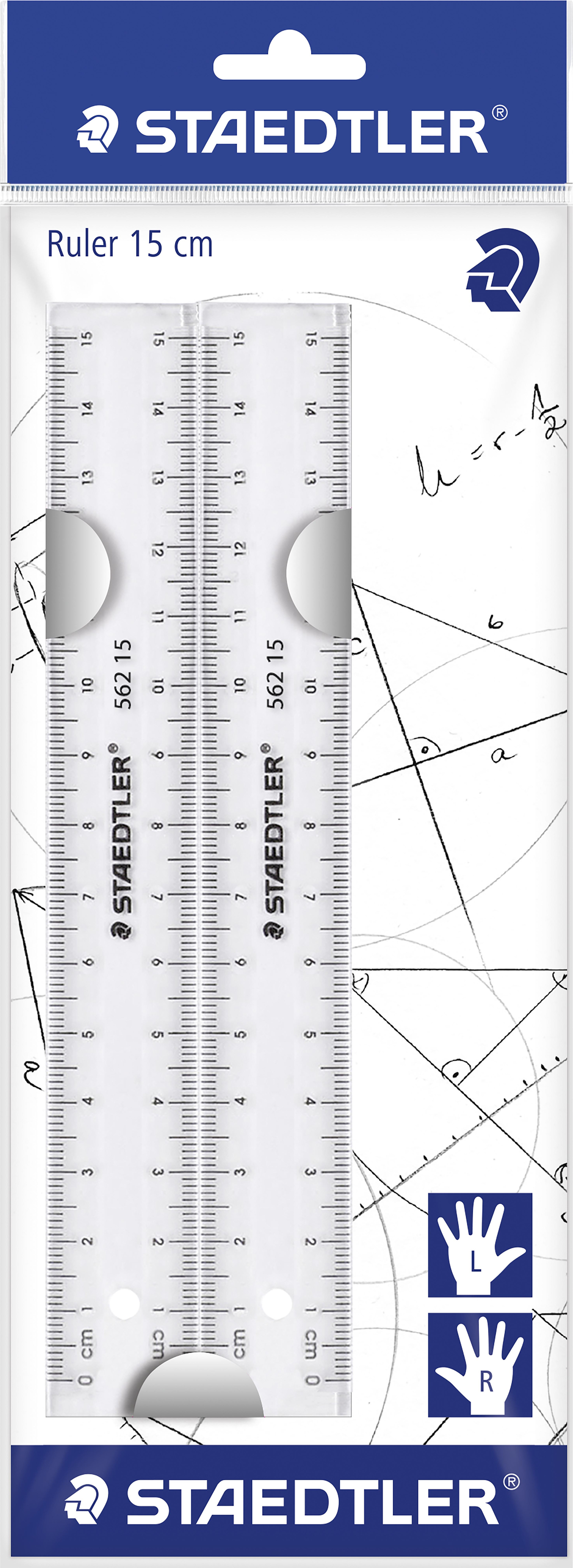 BildeSTAEDTLER Linjal transparent 15cm (2)