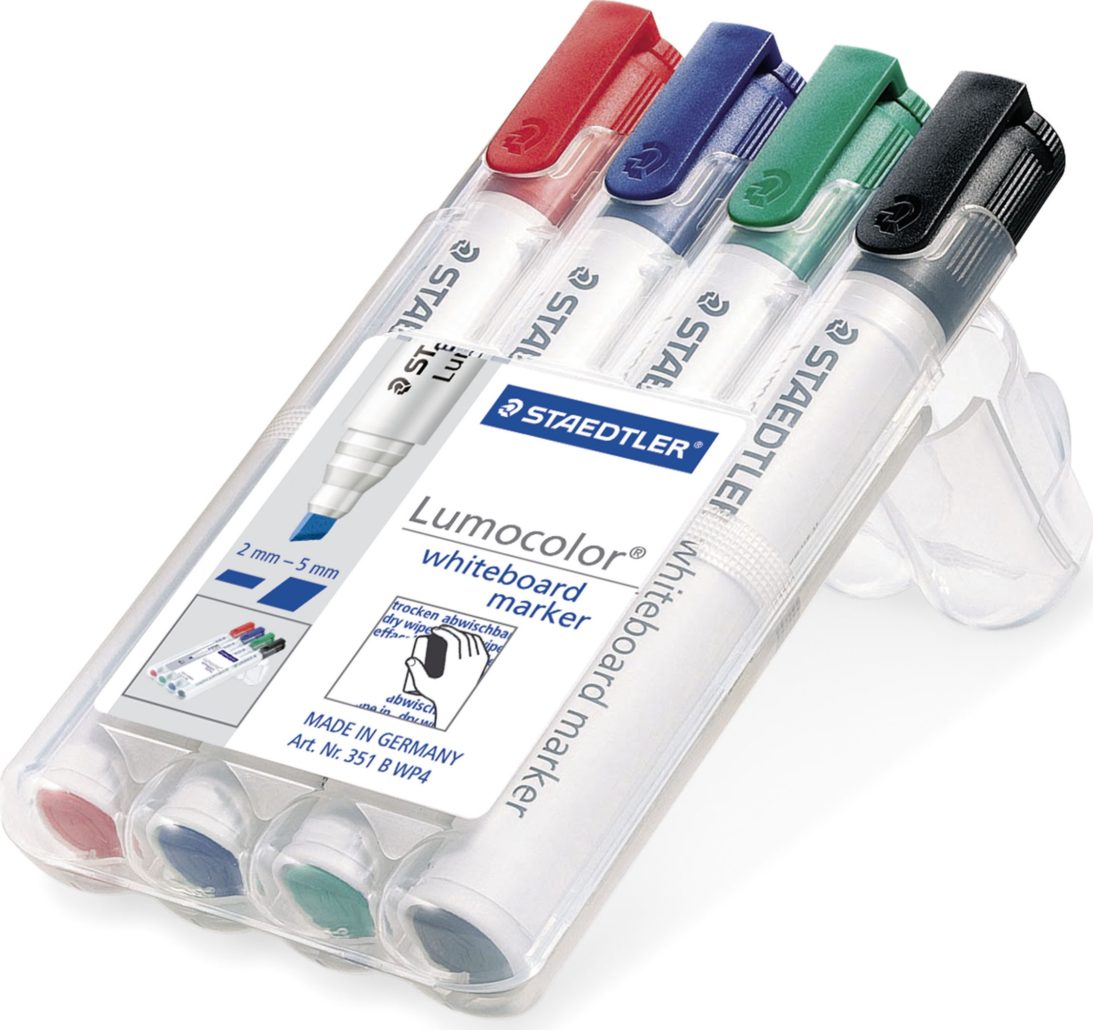 BildeSTAEDTLER Whiteboard merkepenn Lumocolor skr 2-5mm assorter
