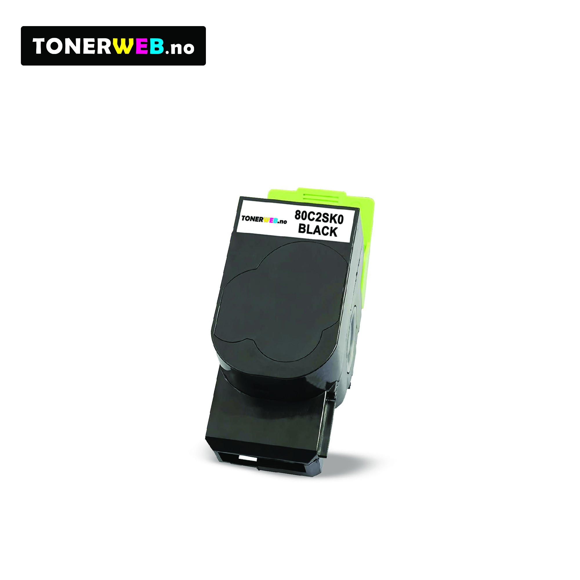 Lexmark Toner Sort (2.500 sider) - Erstatter 80C2SK0