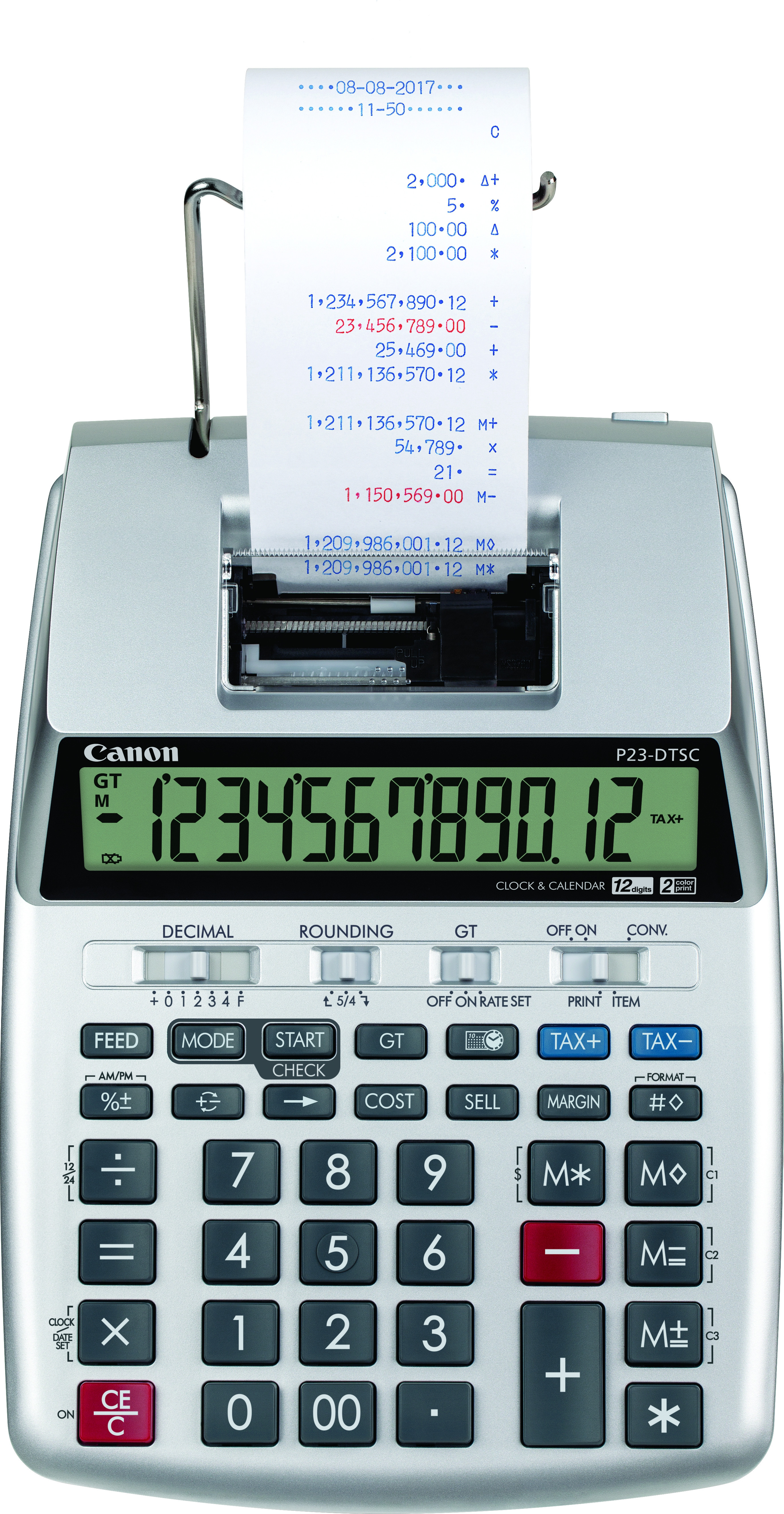 BildeCanon P23-DTSC II desktop printing calculator