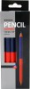Bngers Blyant Jumbo Rd-bl blyant (12)